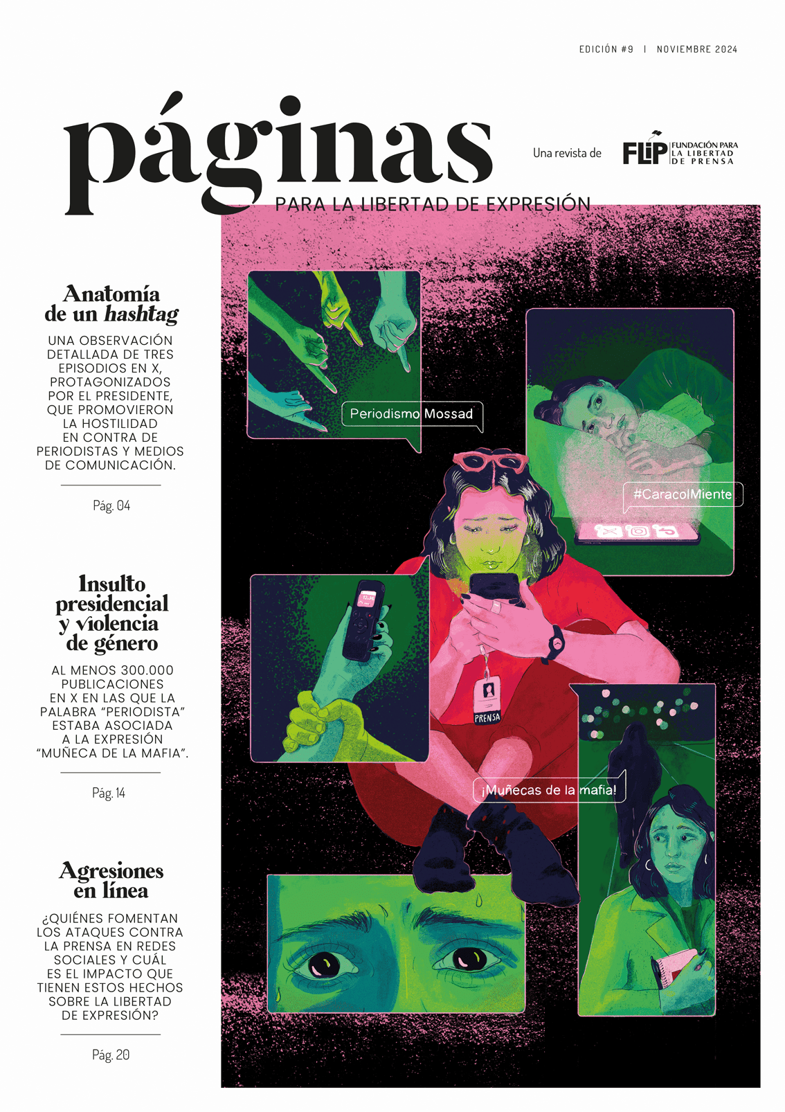 Anatomía del acoso digital contra periodistas en Colombia
